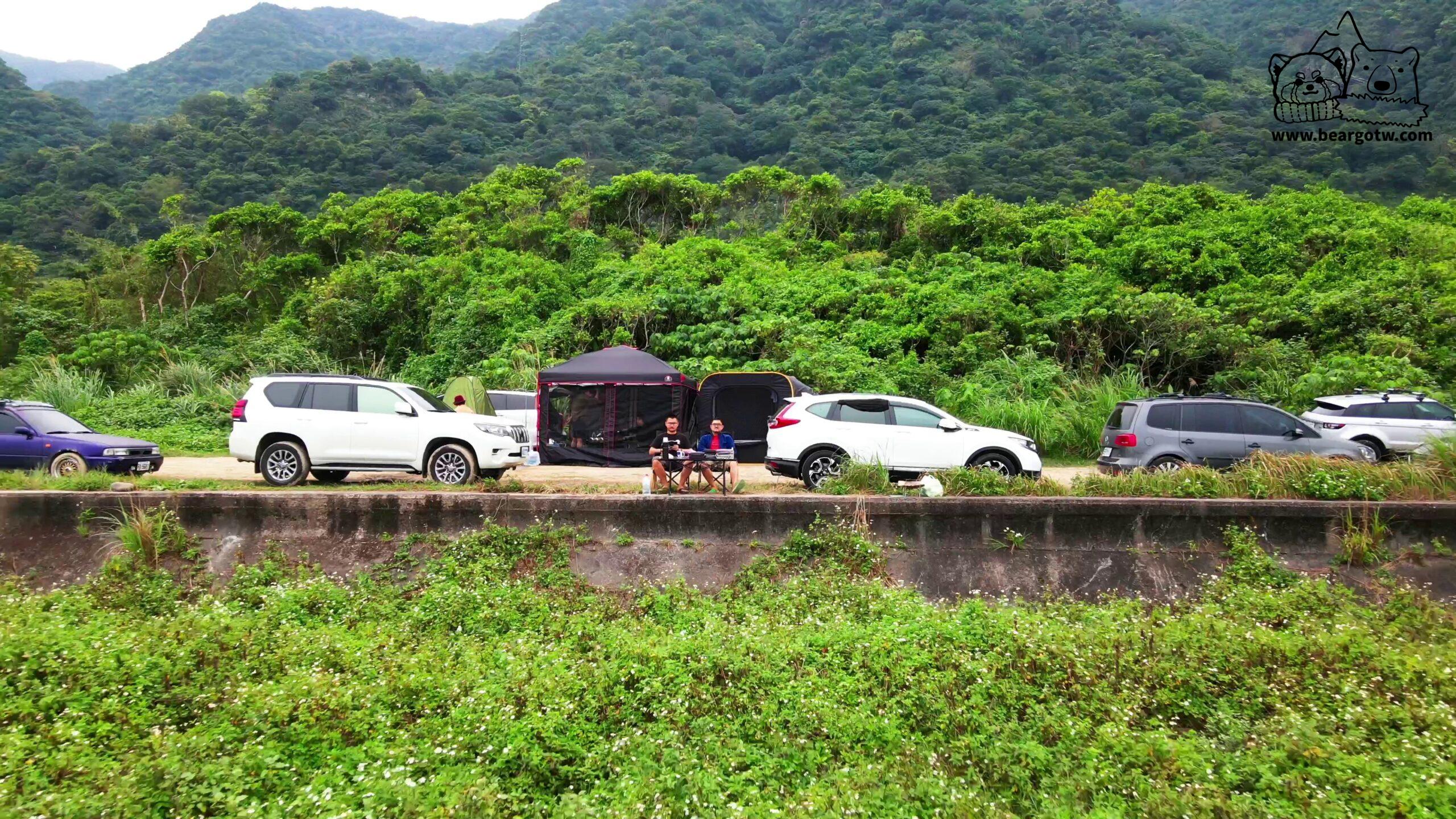 開車直達可以海邊烤魚的野外營地！頭城蜜月灣，免費車宿野營地點